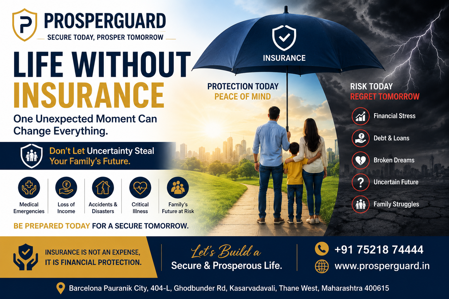 Life Without Insurance: The Hidden Financial Risk Most Families Ignore